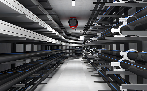 地下綜合管廊監測系統，守護城市“主動脈”(圖1)