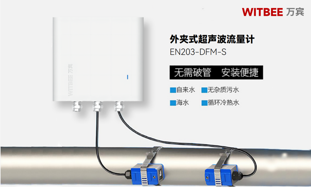 供水不穩定?外夾式超聲波流量計開啟全天監測模式(圖1)
